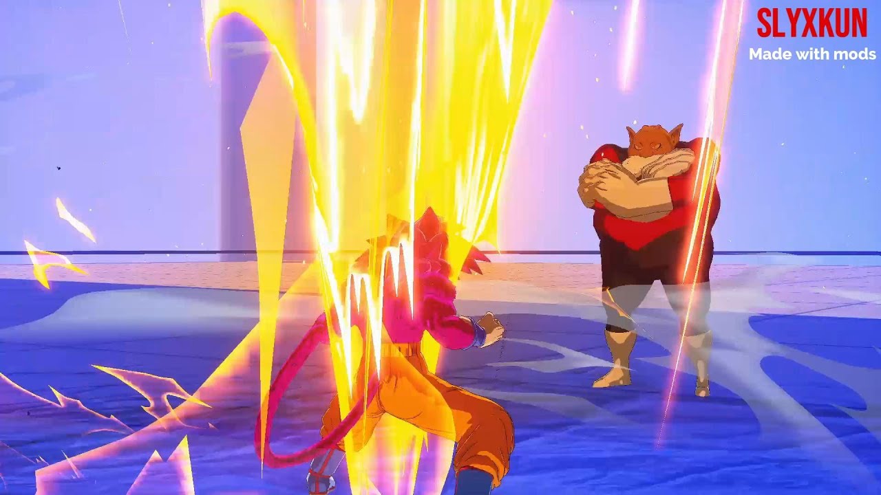 What if Goku showed SSJ4 to Toppo( DRAGON BALL; Sparking zero mods)