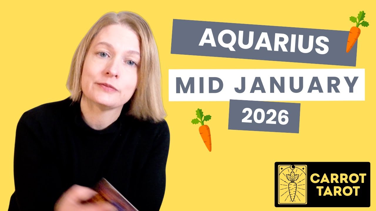 Aquarius: You’re About to Shock Yourself 🤯 | Mid-January Tarot 2026