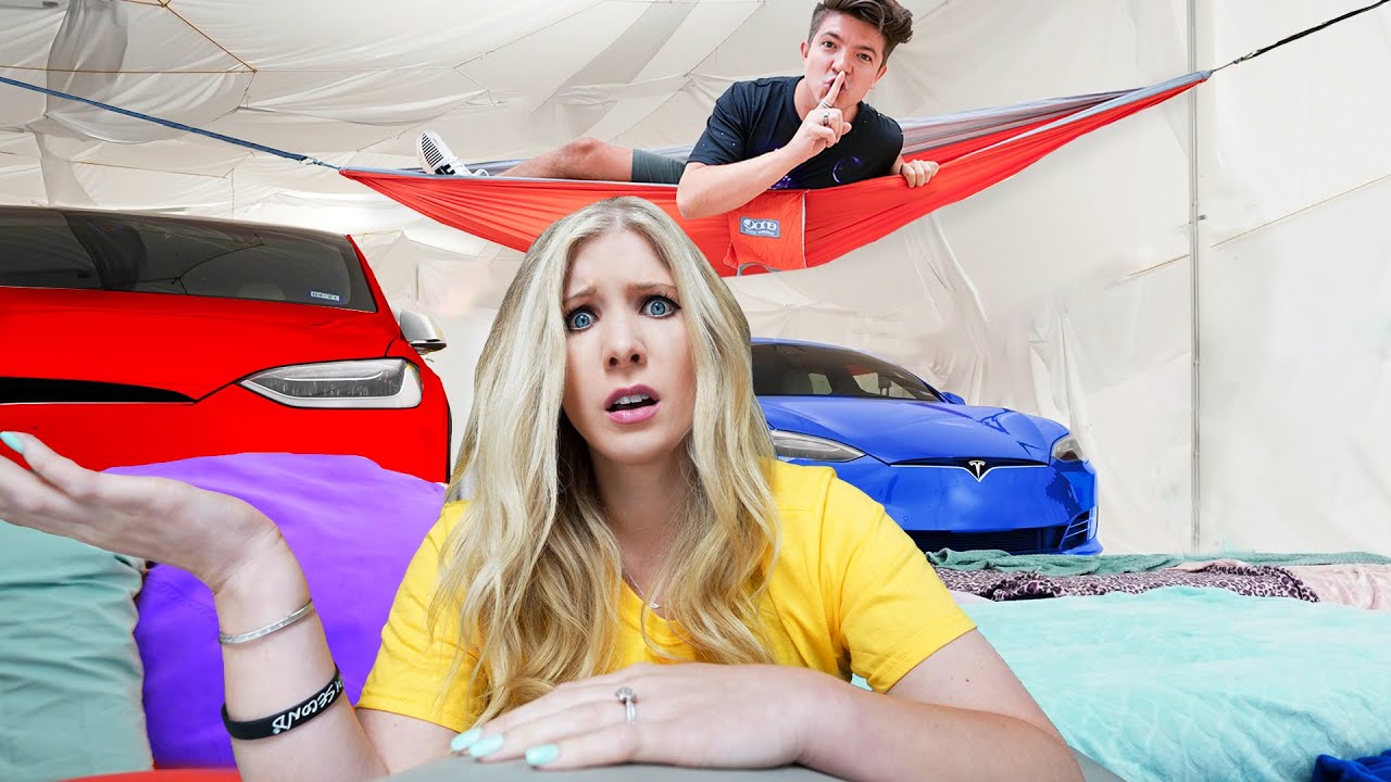 EXTREME Hide and Seek in the World's Biggest Blanket Fort!