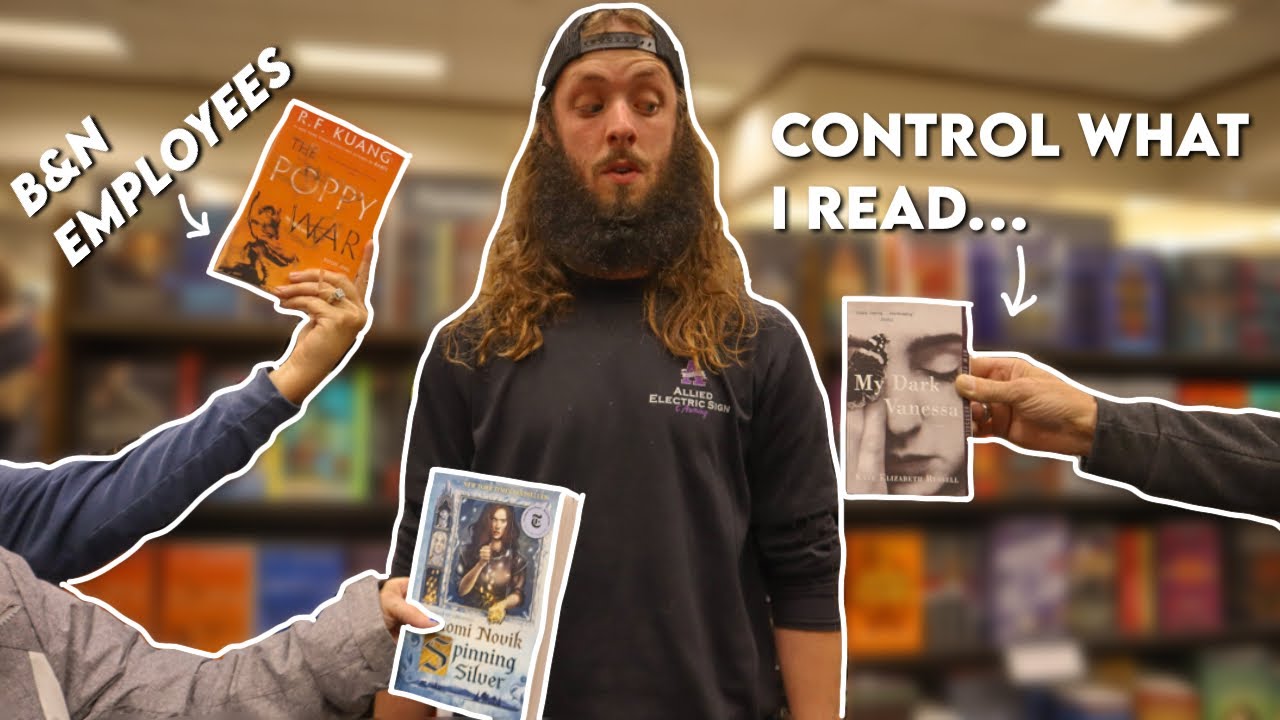 Сотрудники Barnes & Noble контролируют, что я читаю в течение недели | Видеоблог о чтении