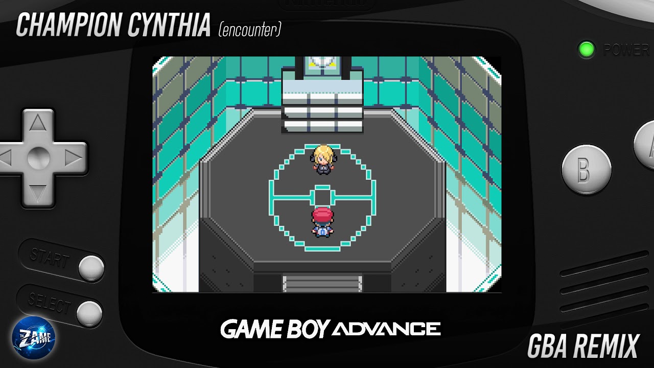 Champion Cynthia (Encounter): GBA Remix ► Pokémon Diamond, Pearl, Platinum