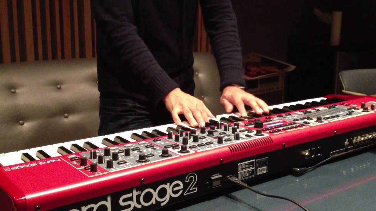 Frank Lucas - Carol Of The Bells on the NORD Stage 2