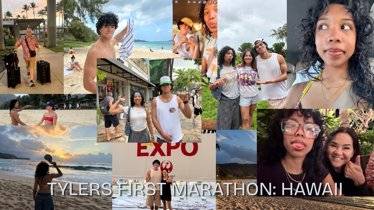 HAWAII: TYLER'S FIRST MARATHON