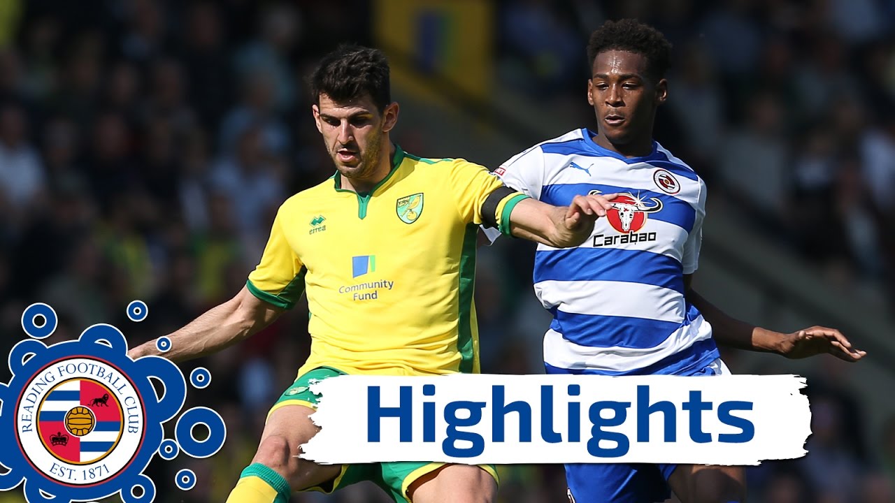 Norwich City 7-1 Reading, Sky Bet Championship, 8th April 2017 (2016/17 highlights) HD