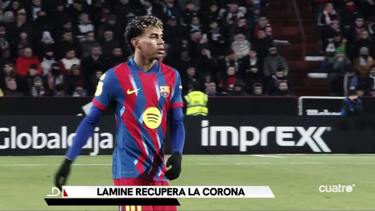 LAMINE YAMAL recupera la CORONA