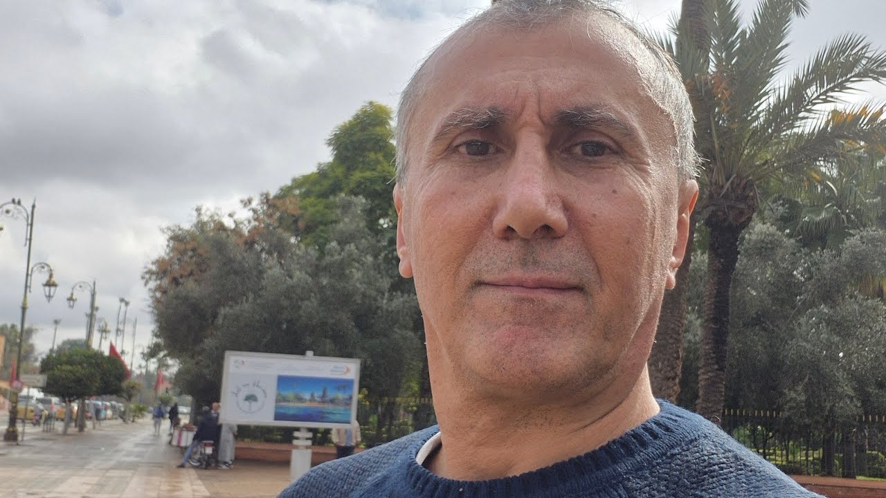 Traseul autobuz aeroport MENARA MARRAKECH centru Koutoubia.