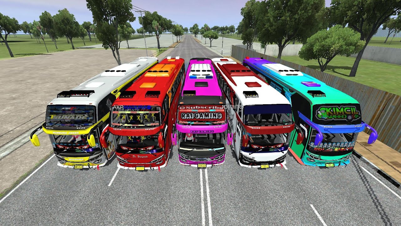 BUS INDONESIA SIMULATOR OVERTAKE RACING V441