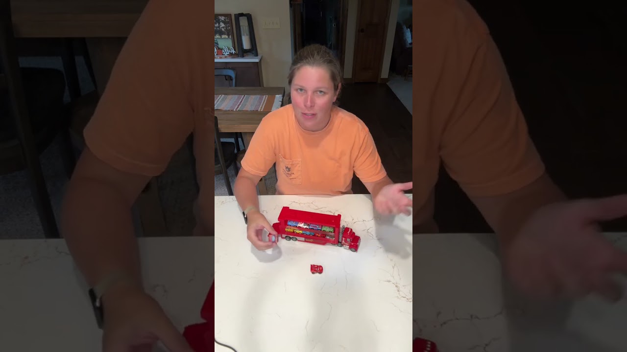 Disney Cars Mack Mini Racers Hauler Toy Review #disneycars #disneytoys #toyreview
