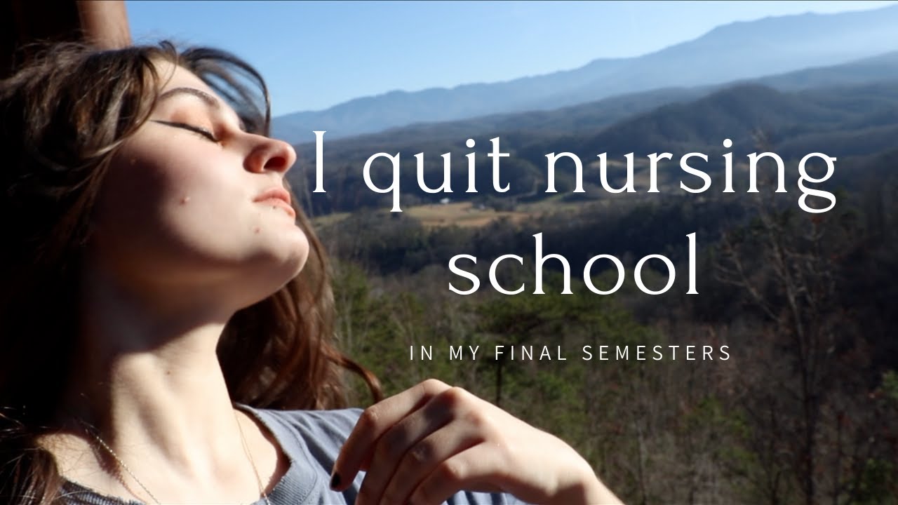 I Dropped Out of Nursing School in My Final Semester