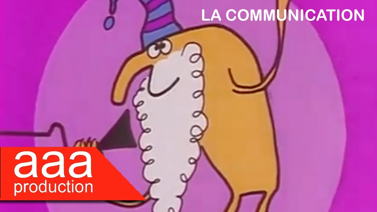 La communication - Animation vintage 1972