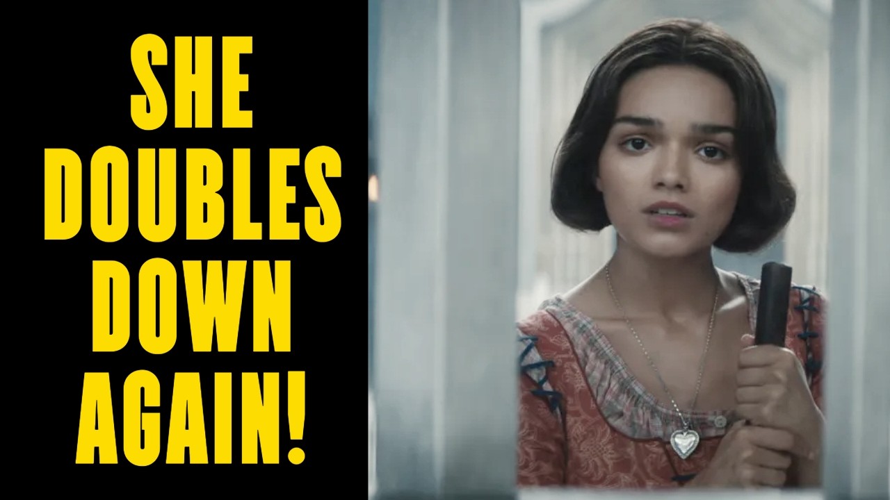 Rachel Zegler CRIES VICTIM Over Her OWN INSUFFERABLE Nonsense!
