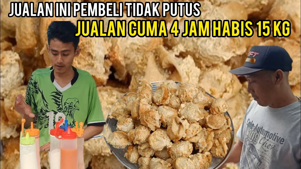 4× GAJI UMR LEWAT!! JUALAN CUMA 4 JAM MENGHABISKAN 15 KG TAHU WALIK