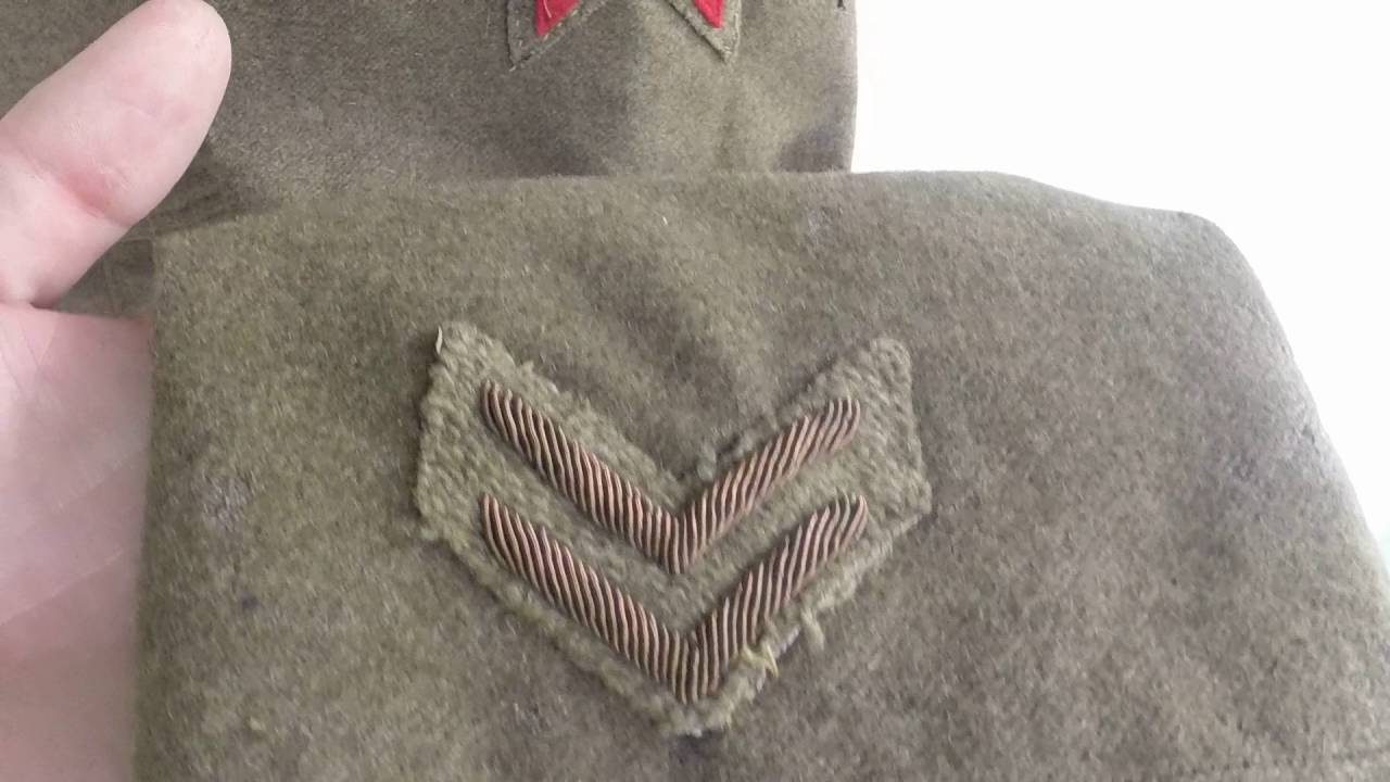 Identifying Patches and Insignia on a U.S WW1 Service Coat