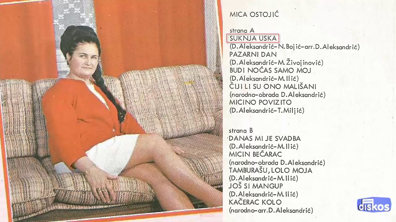 Mica Ostojic - Suknja uska  - (Audio 1976)