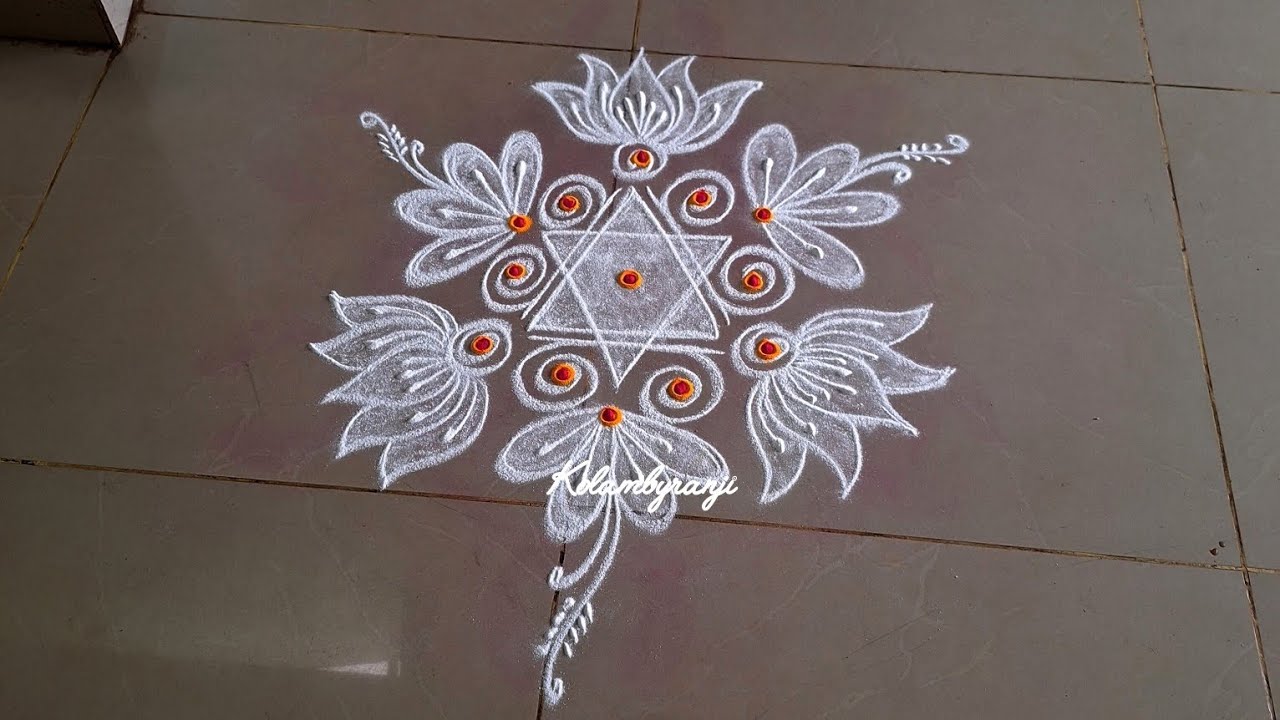 தைப்பூசம் அன்று வாசலில் போட ஸ்டார் கோலம் #rangoli #muggulu #kolam #trendingposts #starkolam 