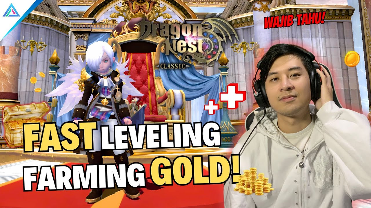 WAJIB TAHU! TIPS LEVELING & FARMING GOLD PALING EFEKTIF DI CAP 32 - DN SEA Classic