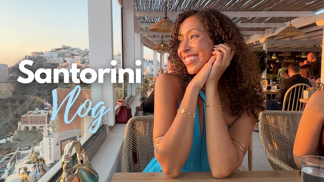 Santorini Vlog | Girls Trip!!!