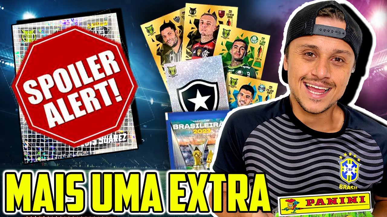 MAIS UMA FIGURINHA EXTRA! ÁLBUM BRASILEIRÃO 2023 PANINI