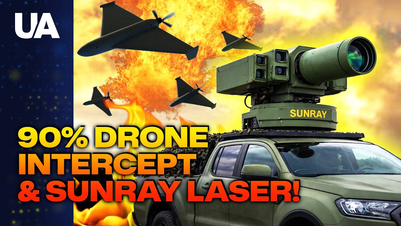 90% DRONE INTERCEPT + SUNRAY LASER! Ukraine destroys Russia's energy sector – blackout in Belgorod