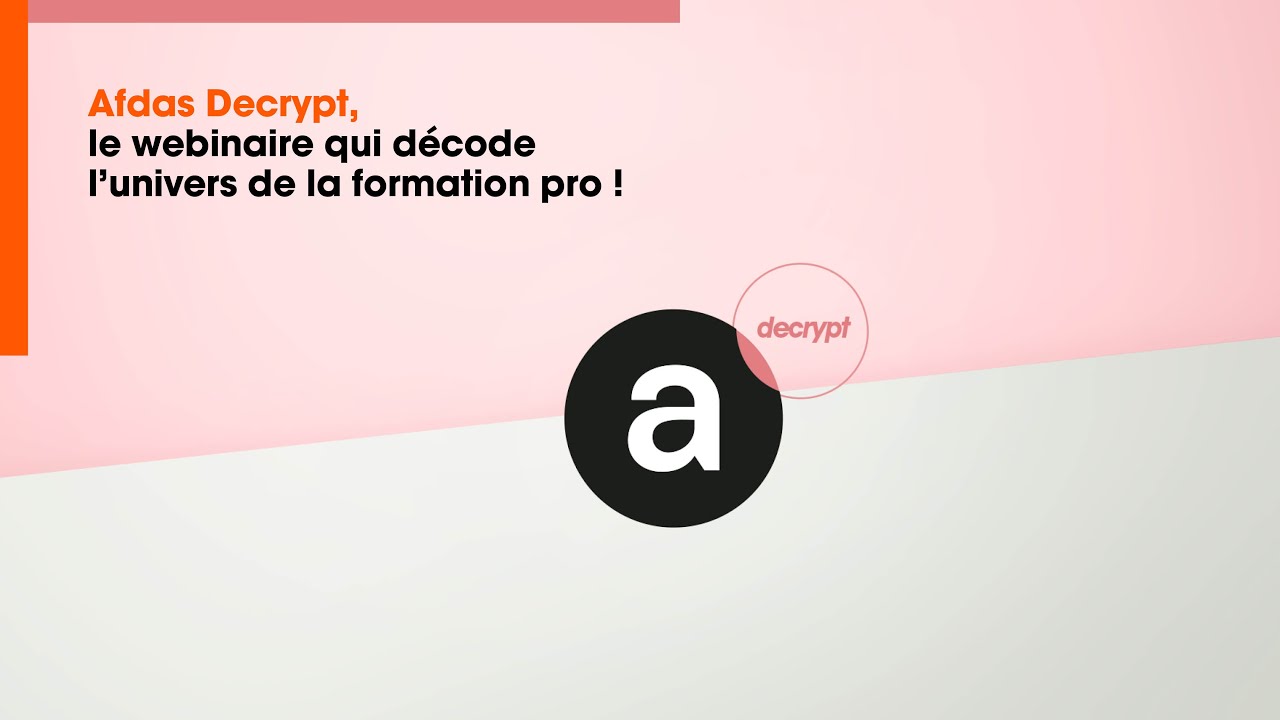 Afdas Decrypt - D&eacute;couvrez l&rsquo;Appui-Conseil Carri&egrave;re Intermittents du spectacle et de l'audiovisuel