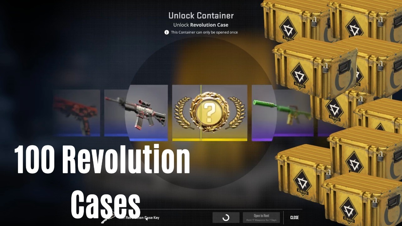 100 Revolution Case Unboxing + GIVEAWAY CS2