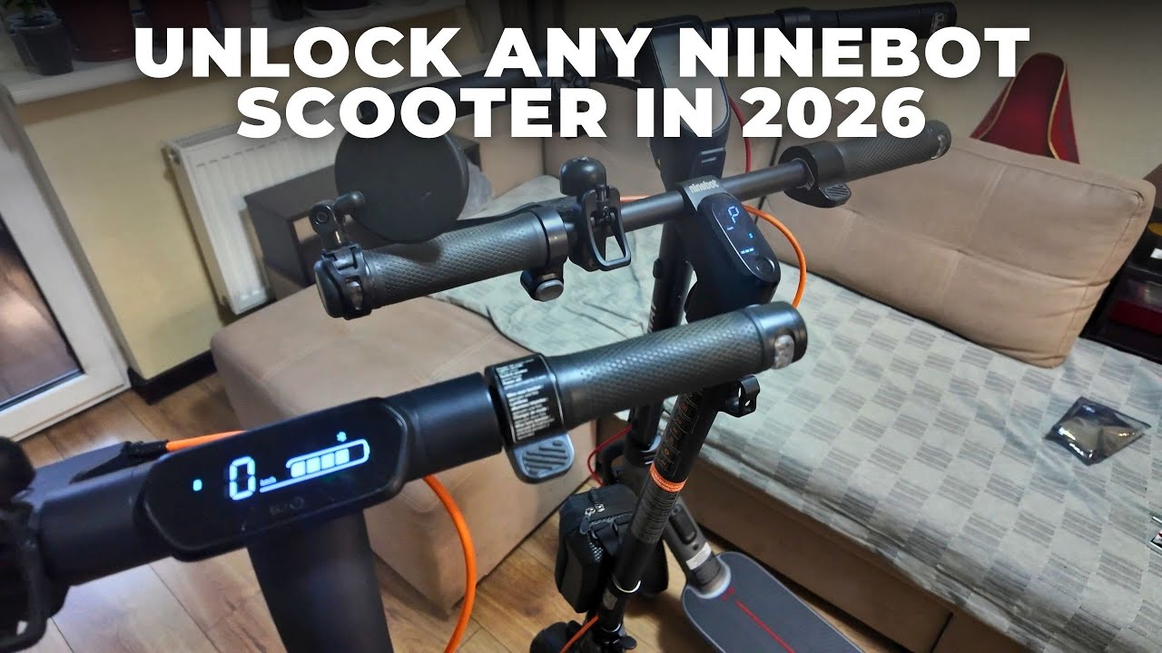 Разблокируйте любой самокат Ninebot 2026 — руководство F3, F2, E2, E3, ZT3 PRO