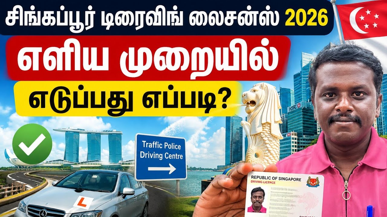 2026 Singapore Driving Licence New update!!