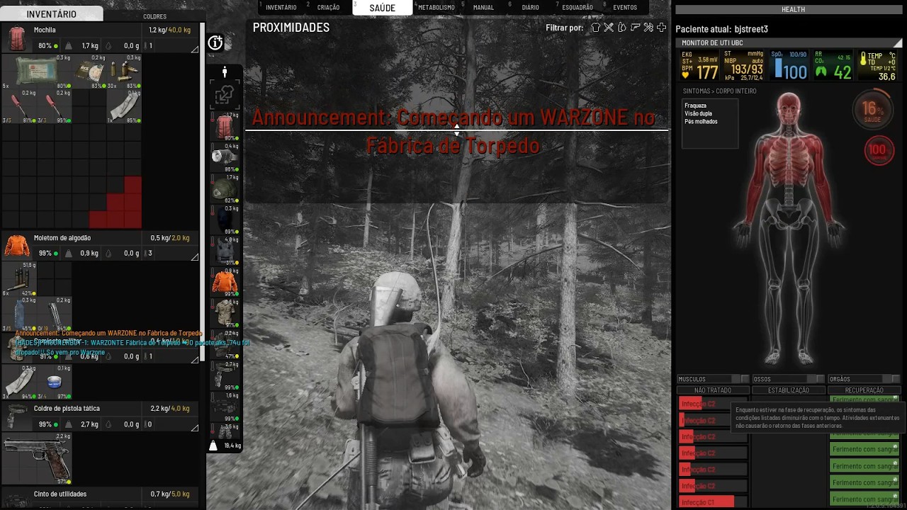 SCUM Morte Inevitavel/DOENÇA #8 EP GFN ABYA