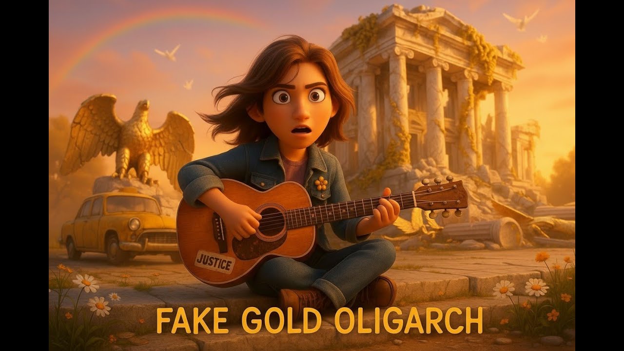 Fake Gold Oligarch: Parody Exposes Greed, Corruption & Threats to Democracy | Satirical Protest Song