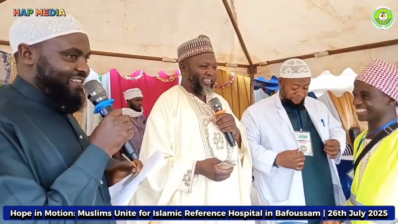 JIB LAUNCHES ISLAMIC HOSPITAL PROJECT | 45M FCFA Raised in Bafoussam