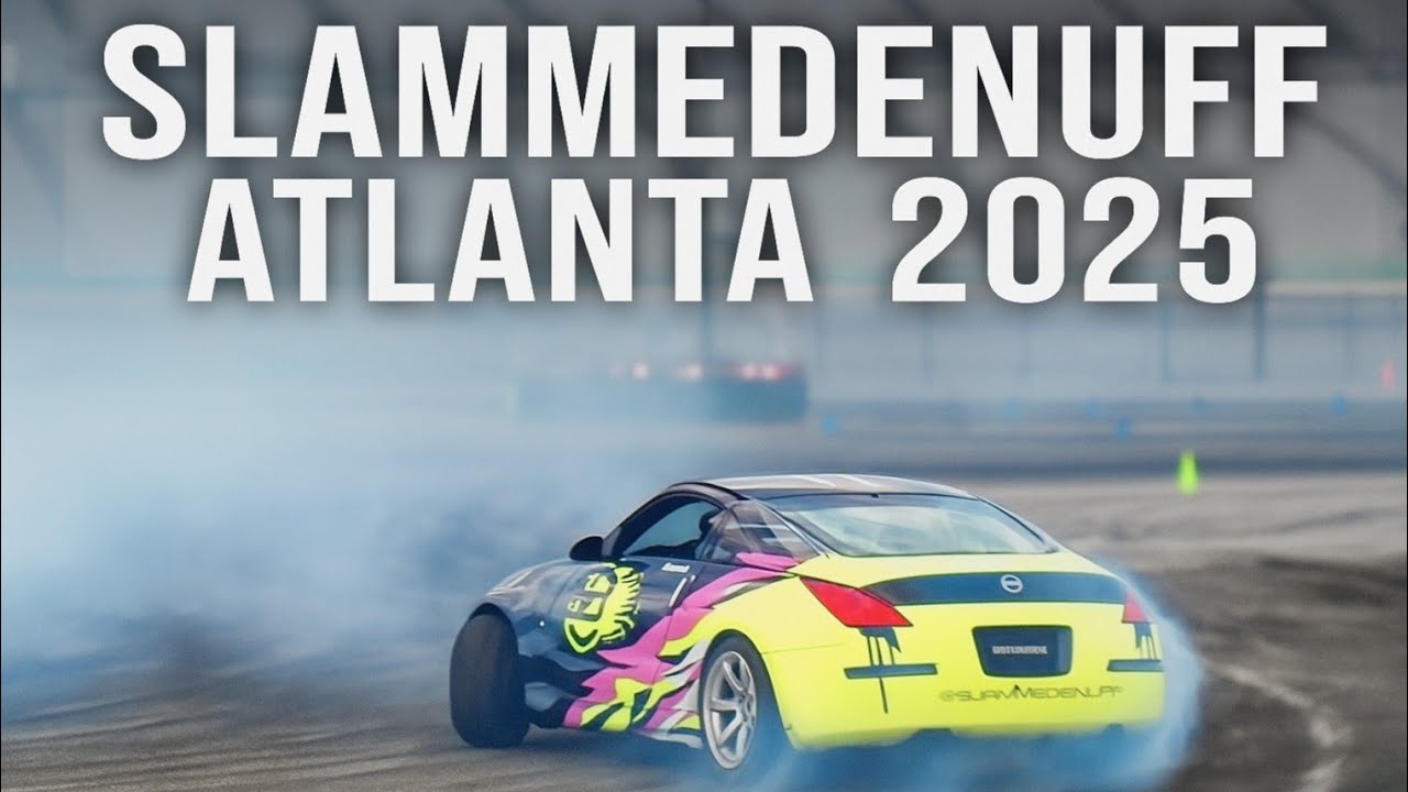 🔥SLAMMEDENUFF ATLANTA 2025: самые чистые постройки и самые безумные дрифты на Юге!🔥