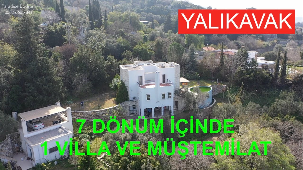 Bodrum Yalıkavak Satılık Çiftlik Evi, Malikâne