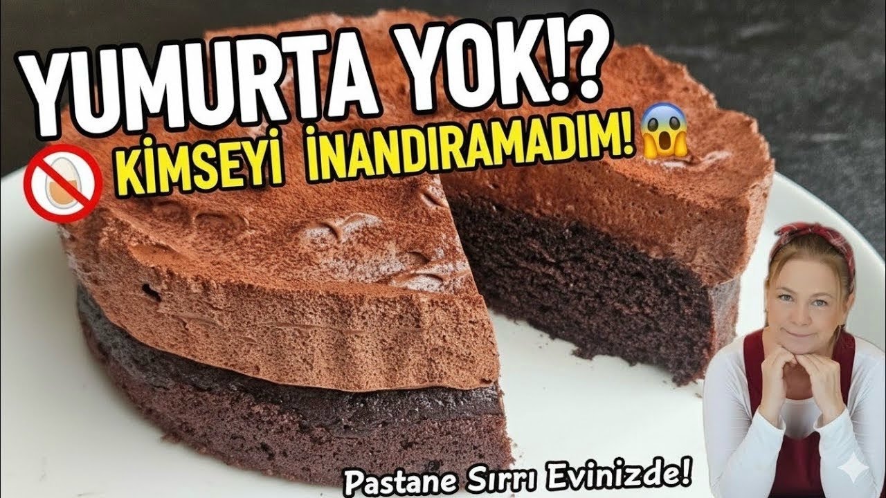 Yumurta Yok, Çikolata Yok! Bu Kek Nasıl Browni Gibi Oluyor? 😱 | Mocha Kek
