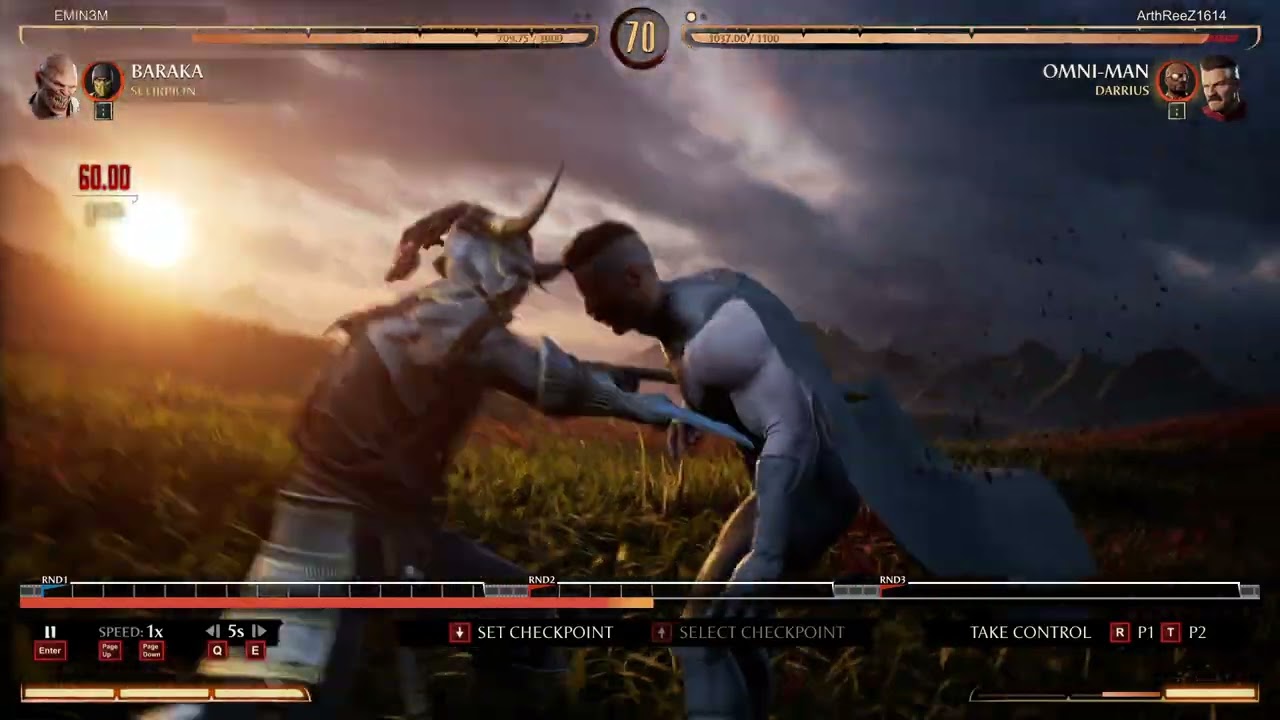 MK1 Online VS Omni Man
