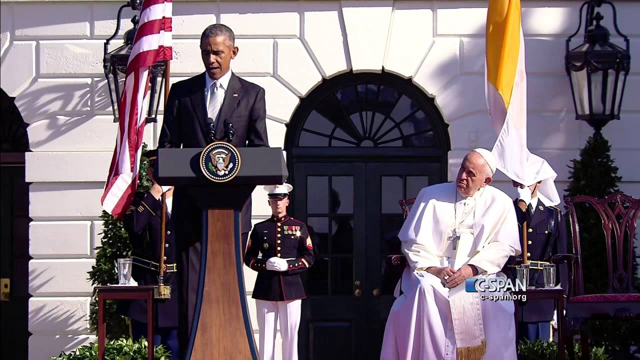 President Obama & Pope Francis Complete Remarks at White House (C-SPAN)