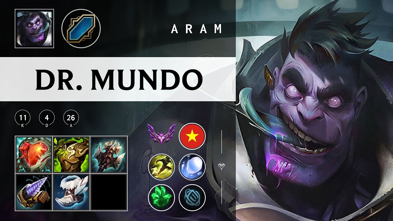Dr. Mundo ARAM - VN Master Patch 26.05