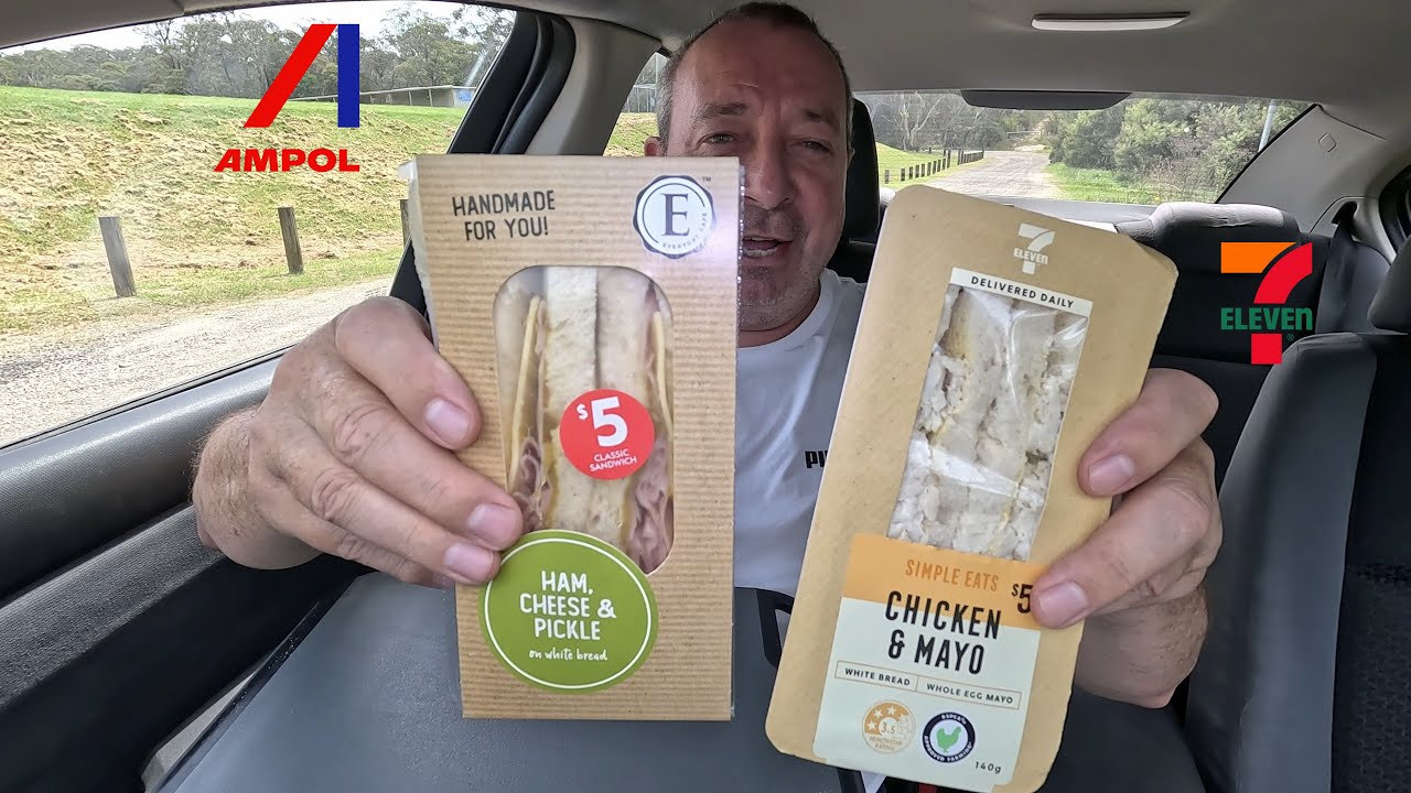 7- Eleven Sandwiches Vs Ampol Sandwiches