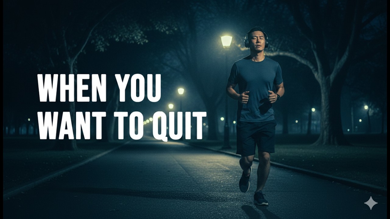 WHEN YOU WANT TO QUIT |Positive Motivational Speech