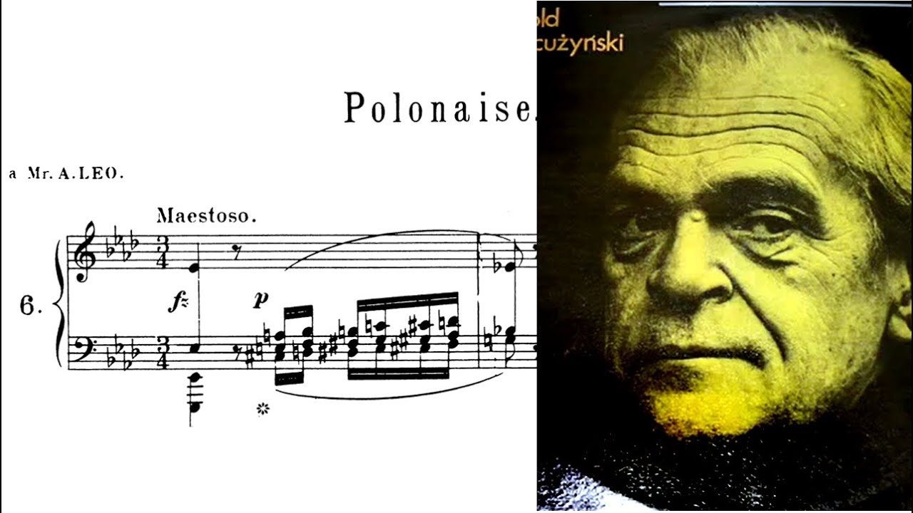 Chopin: Polonaise in A flat major Op. 53 - Witold Małcużyński, 1969 - Muza SX 0857