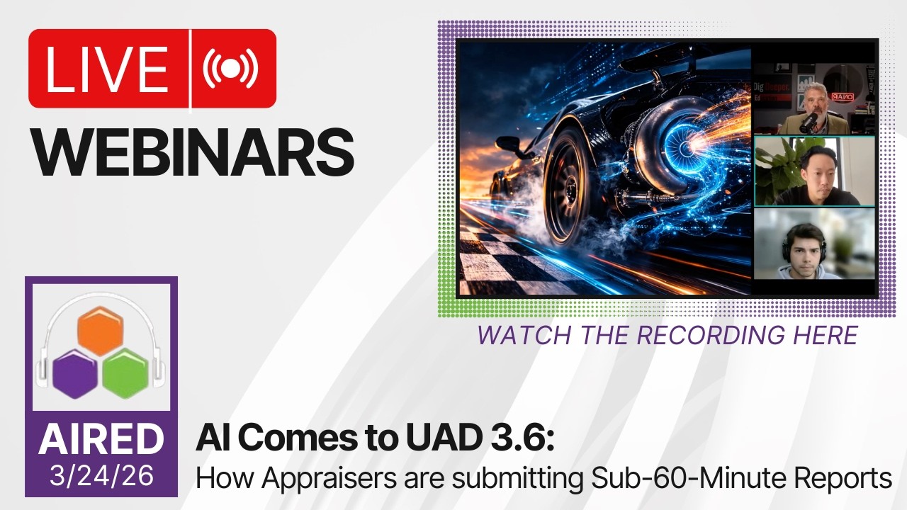 Искусственный интеллект появился в UAD 3.6: как оценщики составляют отчеты менее чем за 60 минут
