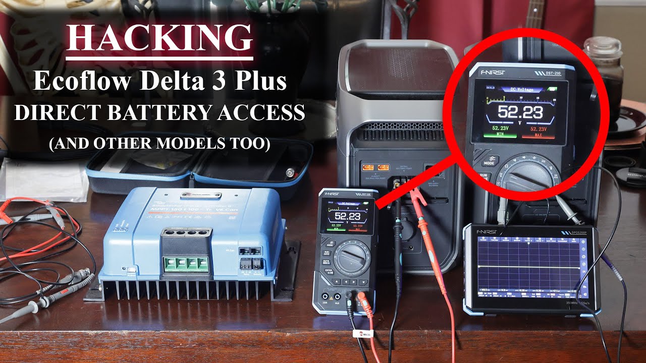 Big News! Direct Battery Access Hack for Ecoflow Portable Power Stations (Finally) Delta 3 Plus Demo