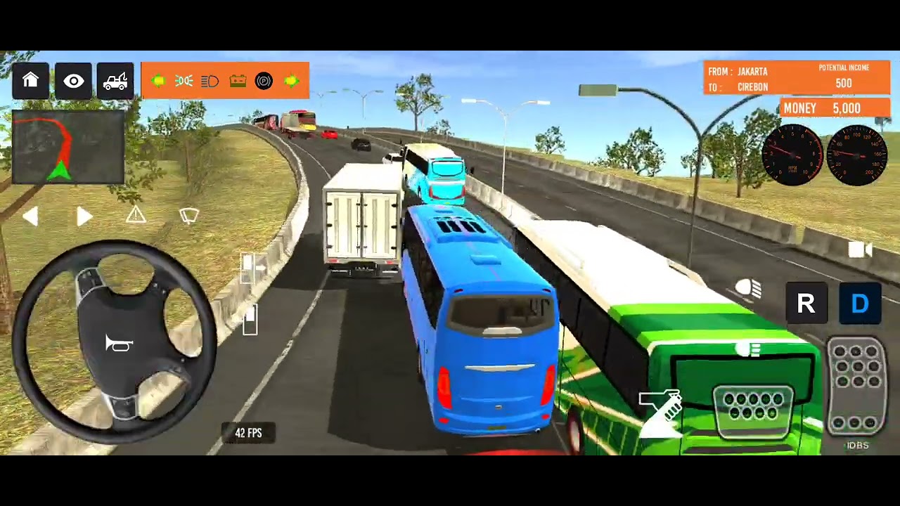 🔥Bus simulator indonesia ll new euro coach bus simulator ll #games #gameplay #bussimulatorinBus Game