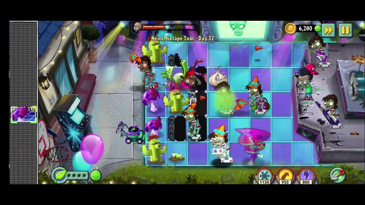 Plants vs zombies 2 neon mixtape tour zomboss