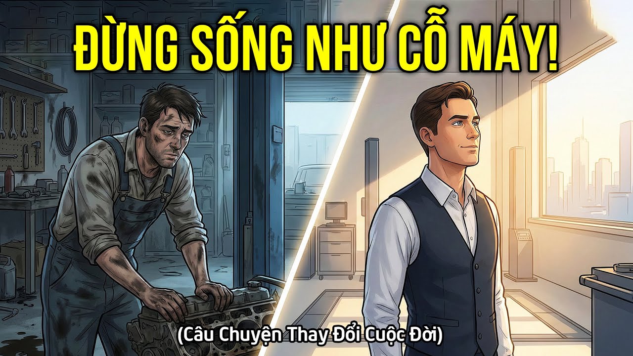 Tại Sao Bạn Mãi Là Kẻ Làm Thuê | Bài Học Tàn Nhẫn Từ Gã Thợ Sửa Xe | Bí Mật Người Thành Công