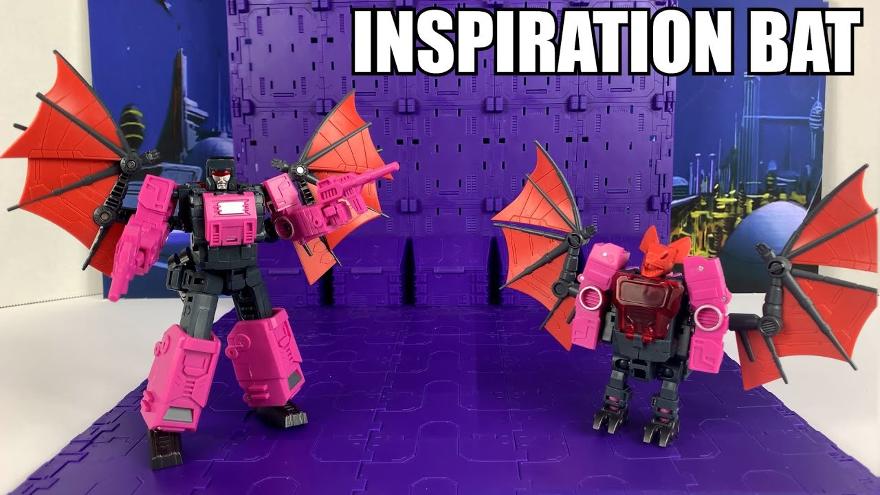 VECMA HEAD WARRIOR VS-04 INSPIRATION BAT (Mech Fans Toys) Unboxing and Review