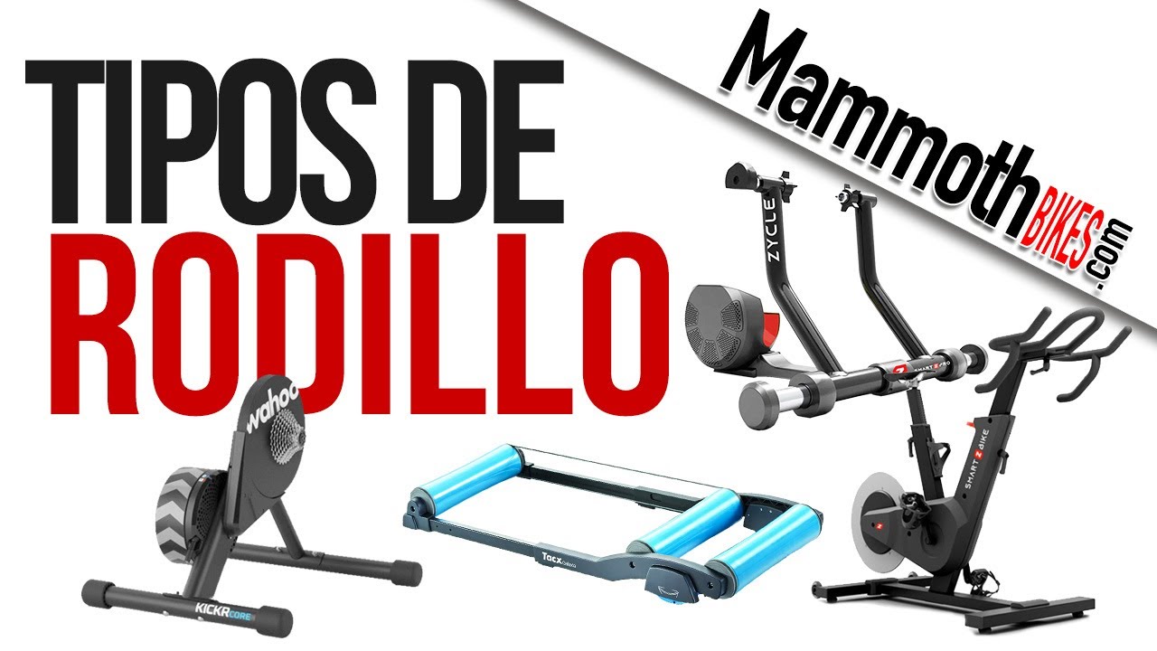 Tipos de rodillo para bicicleta