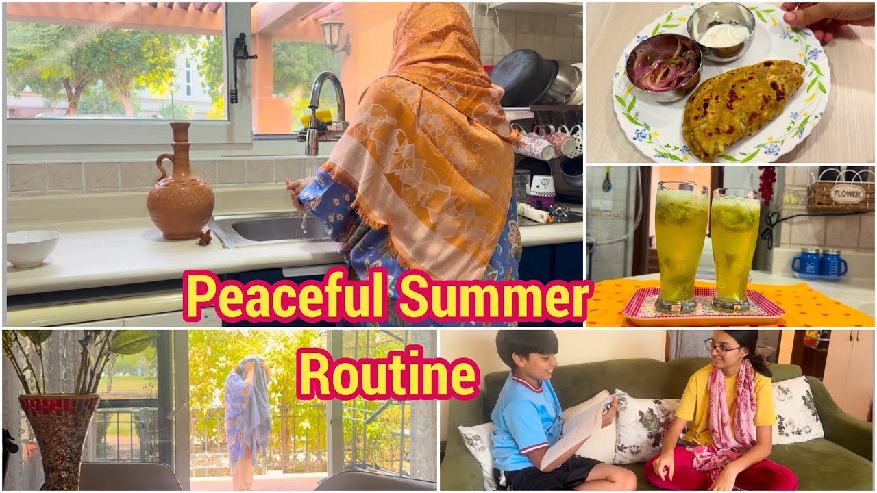 Morning Routines | Summer Cooking Special Dishes for Hot Days | Hum Do Hamare Chaar Vlogs