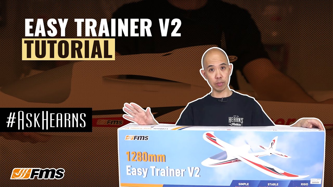 Easy Trainer V2 rc plane | FMS | #askHearns