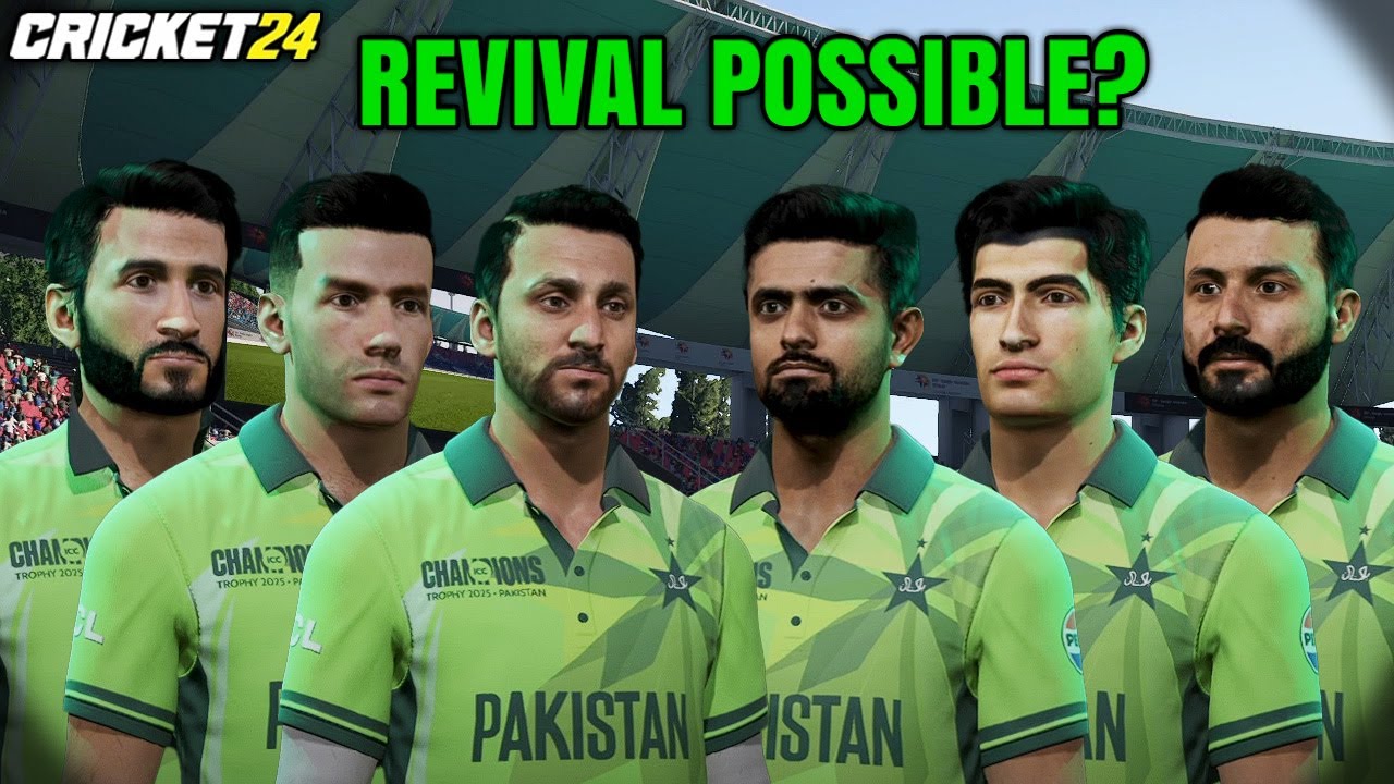 What's Next For Pakistan Cricket? Best Playing XI for Pakistan 🏏 Cricket 24 Gameplay