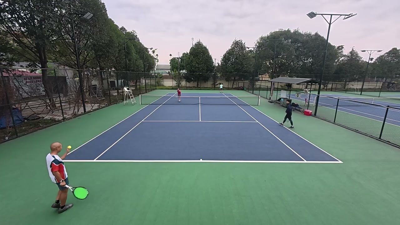 Tennis Ninh Bình giao lưu với bạn Châu 01-02-2026